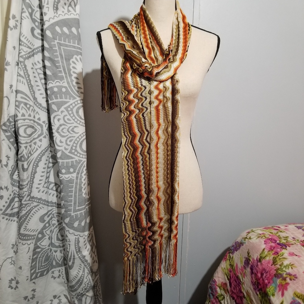 Missoni Chevron Viscosa Scarf